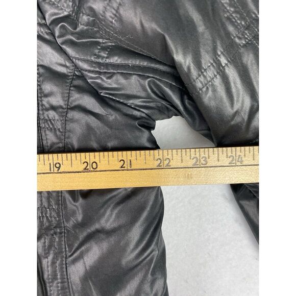 Calvin Klein Womens Jacket Medium Black Puffer Lightweight Packable Outerwear - Picture 11 of 14